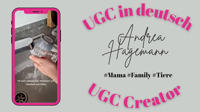 create authentic ugc videos in german, deutsch