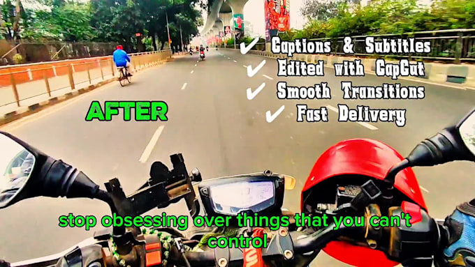 edit short reels with captions