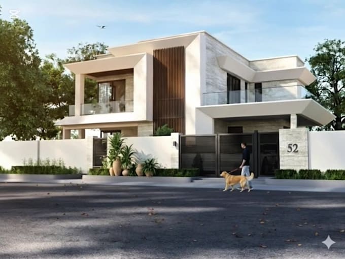 do photorealistic 3d rendering for your home elevations