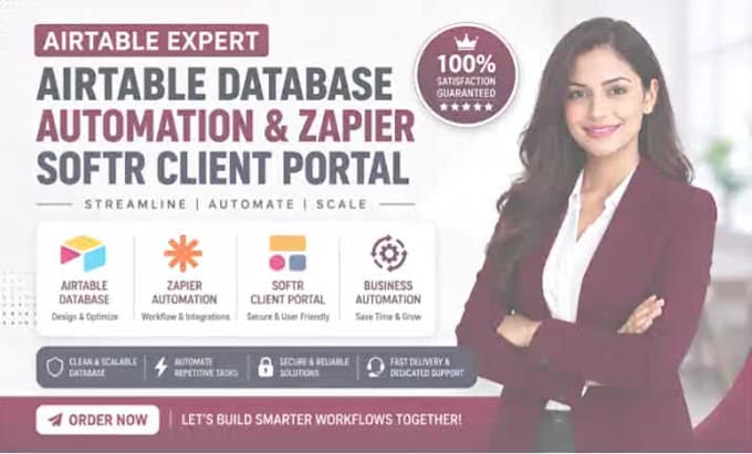 be your airtable expert for automation database and softr portal