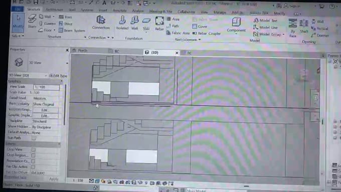 create 3d architectural models and revit bim designs