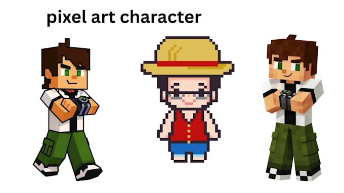 create stunning pixel art for games, nfts, pixel characters and animation