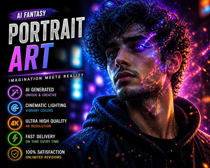 create cinematic ai images and portraits