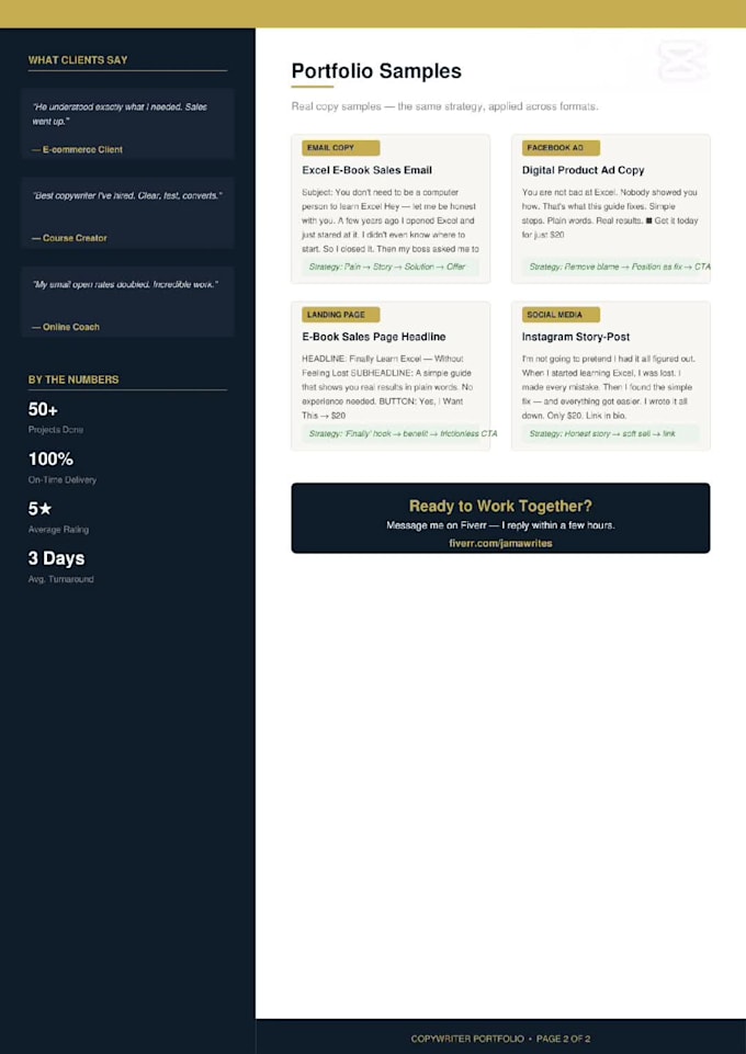 write email copy that that turns your readers into paying customers