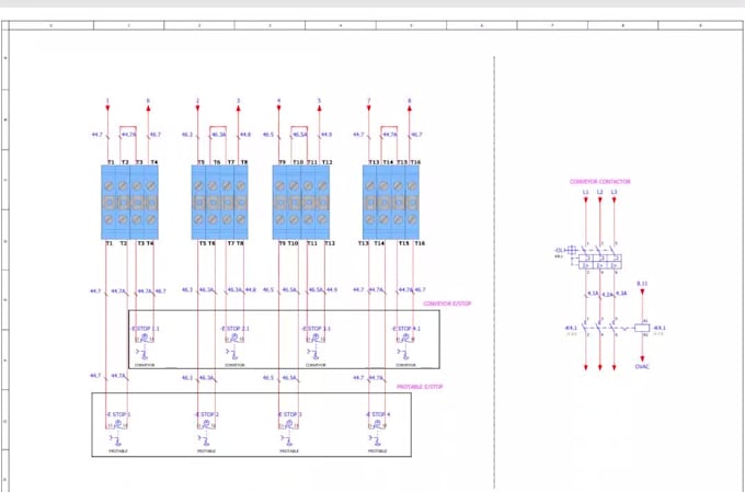 redraw cad file into eplan with new auto generated template
