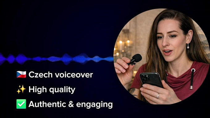 create authentic female czech voice
