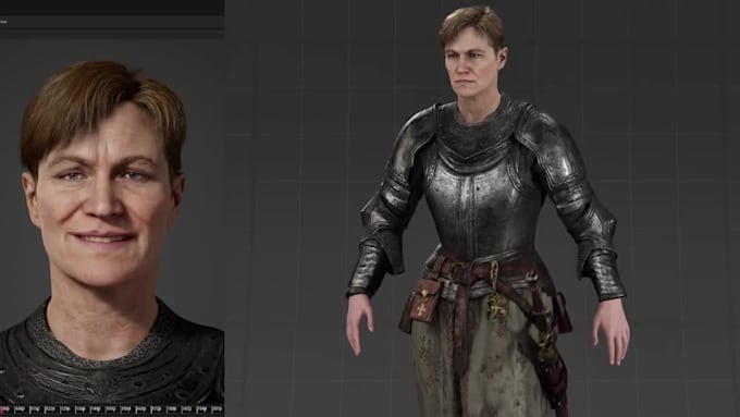 create a game ready 3d character for unity or unreal engine