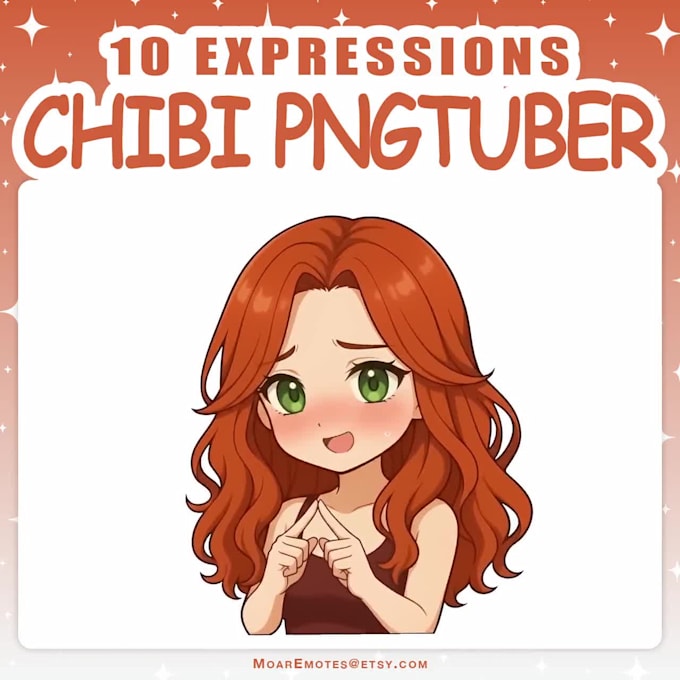 create cute chibi vtuber model chibi anime character live2d vtuber avatar