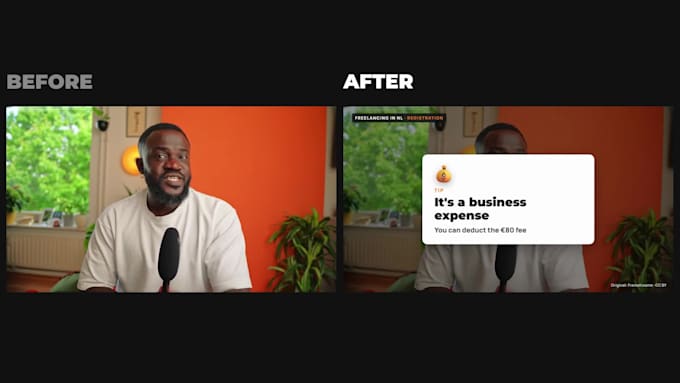 edit your youtube video with motion graphics