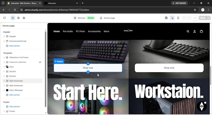 build a premium shopify dropshipping store with UK ltd setup