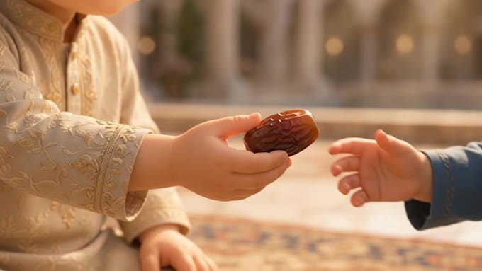 create 3d islamic kids animation cinematic videos