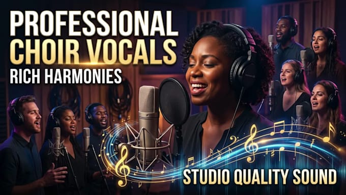 record professional choir or background vocals for your song