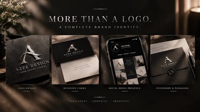 design luxury minimalist and monogram logo