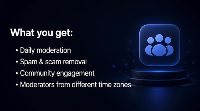 provide 1 week free discord and telegram moderation