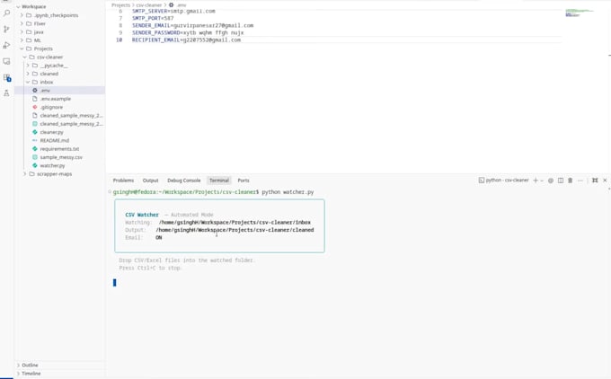 write a python automation script to save your time