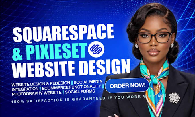 design squarespace website development, pixieset website, photography website
