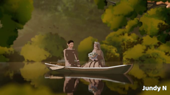 make blender animation with your 3d character