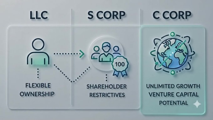 incorporate your usa llc, c corp, s corp, partnership with compliance support