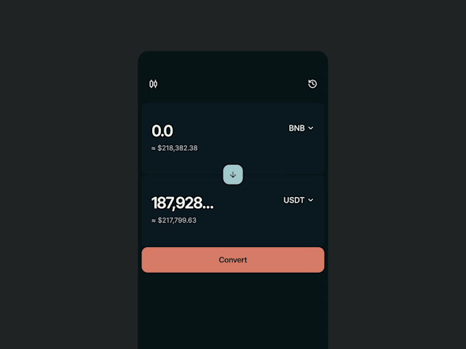 develop a crypto app with flutter and firebase