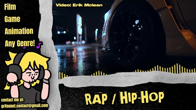 make a song for your video game, movie, or any audiovisual media