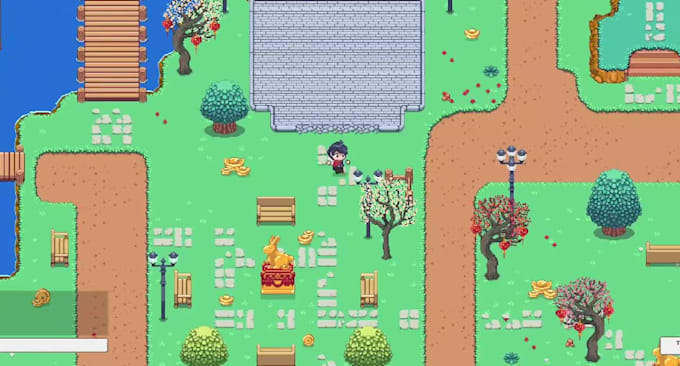 develop a browser game, HTML5 game, javascript game, or phaser game for web