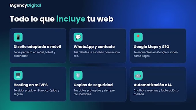 create a professional website with hosting and maintenance