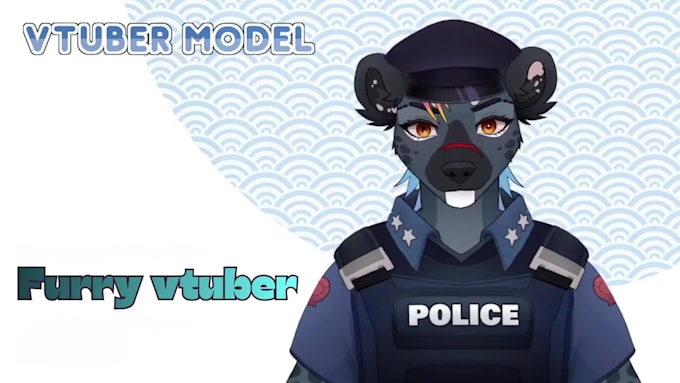 create custom furry vtuber models with live2d vtuber character and anime vtuber