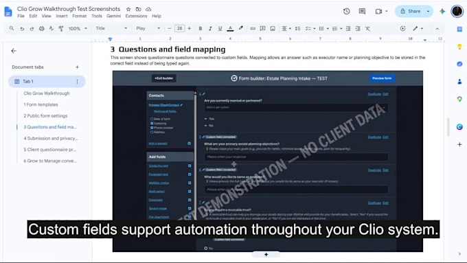 automate clio intake and client follow up for your law firm