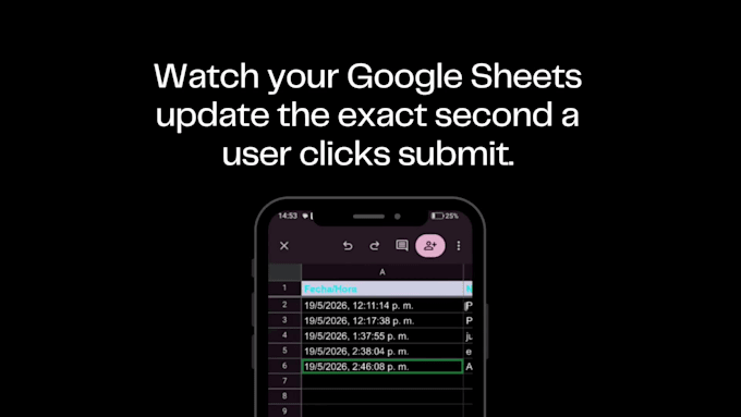 build a custom web form that autosaves to google sheets