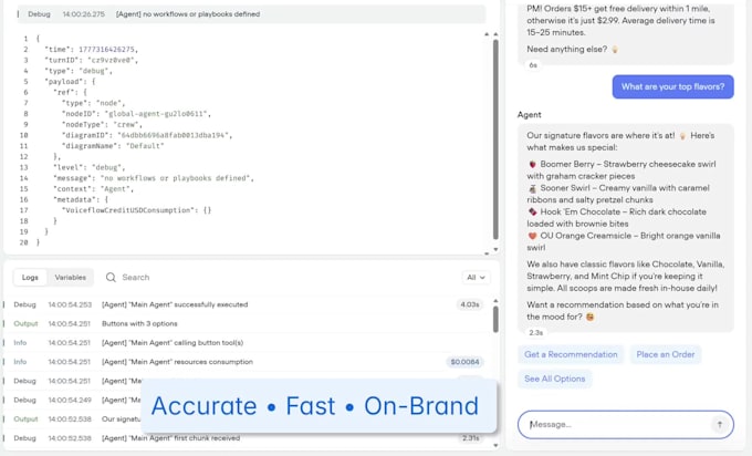 make a no code ai chatbot using voiceflow for your business