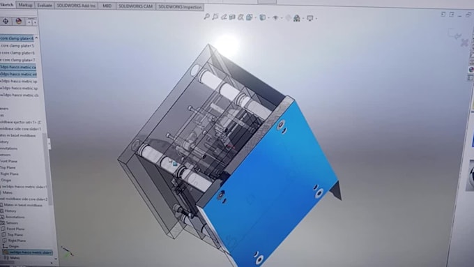 create professional 2d 3d cad drawings in autocad solidworks