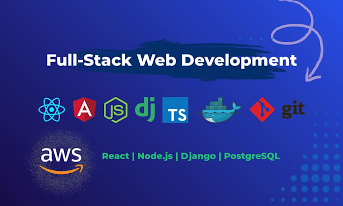 build a scalable full stack web application using django, node js, and react