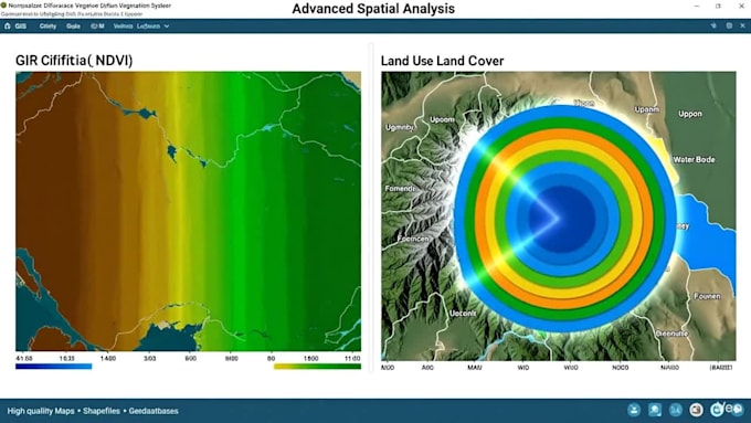 do gis maps, spatial analysis, and arcgis projects