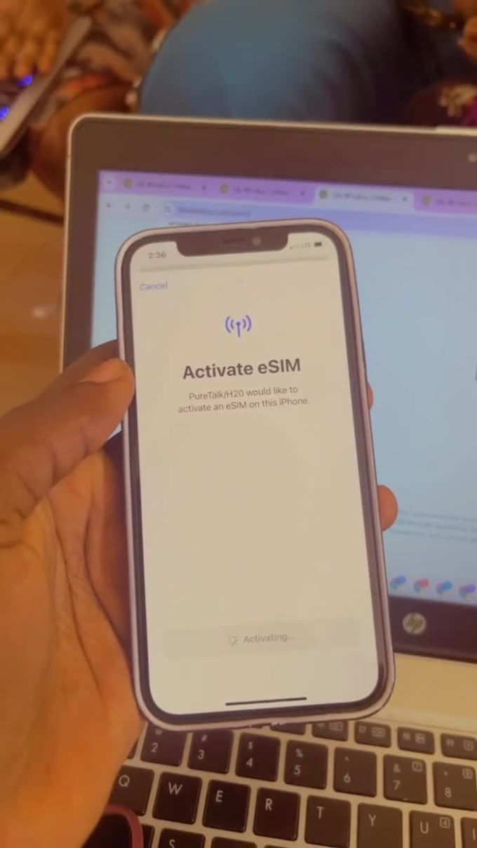 activate USA att and t mobile esim instantly