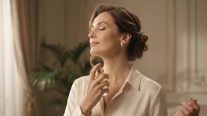 design luxury perfume branding