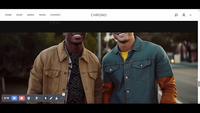 design modern framer website with clean responsive layout