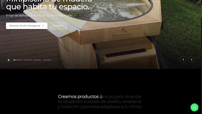 design and develop a custom modern website