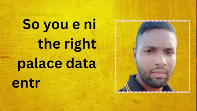 do accurate  data entry expert and  copy paste