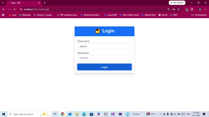deliver a complete erp system with full source code