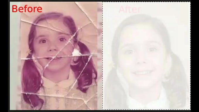 restore and colorize old or damaged photos