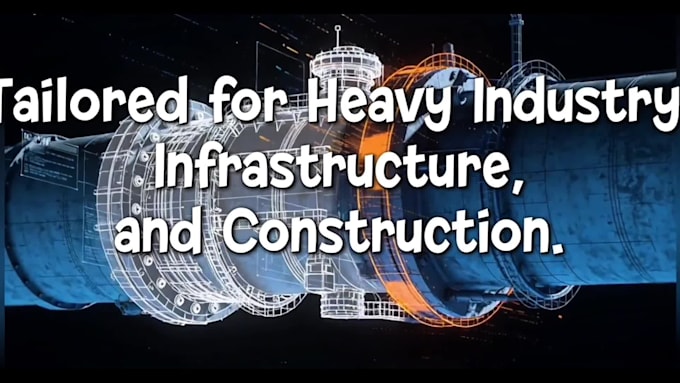 create premium b2b industrial and construction motion graphics videos