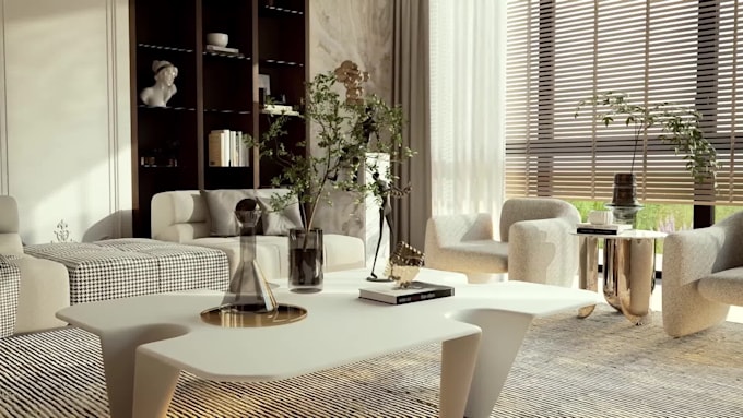 create photorealistic interior and architectural renderings