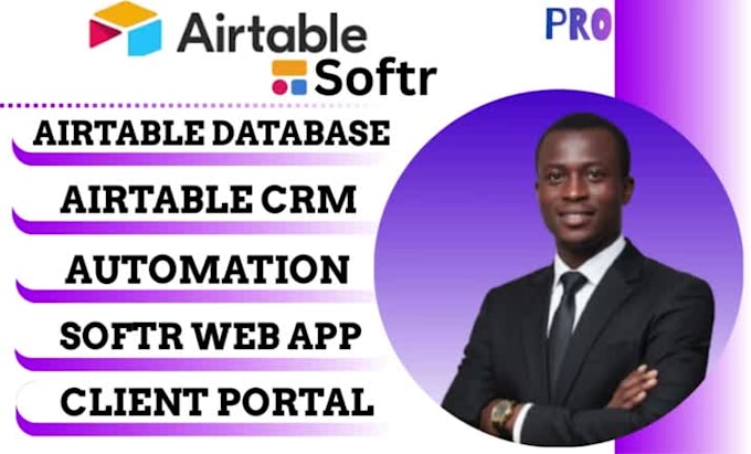 airtable system and softr client portal