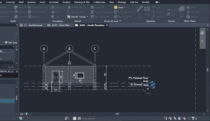 create revit 3d models, architectural plans, bim drawings