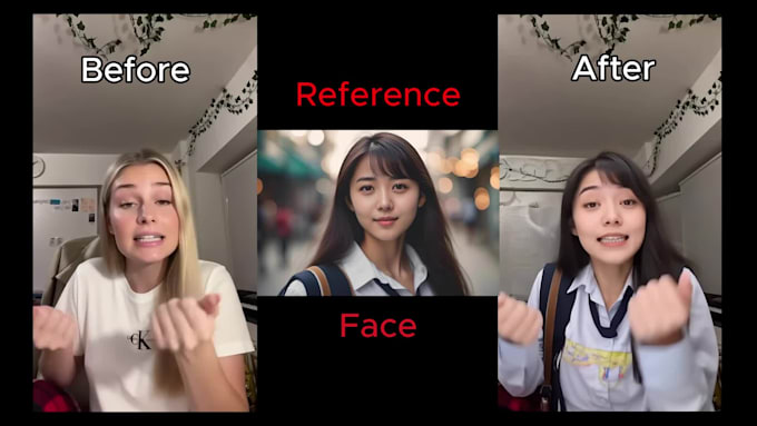 do high quality realistic face swap and character swap photo and videos