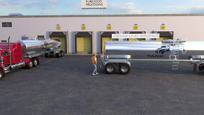 create 3d infrastructure and utility construction animation