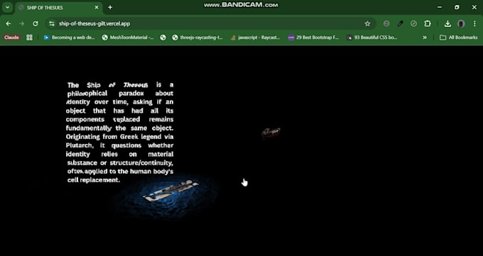make a realtime 3d web experiences with glsl shaders