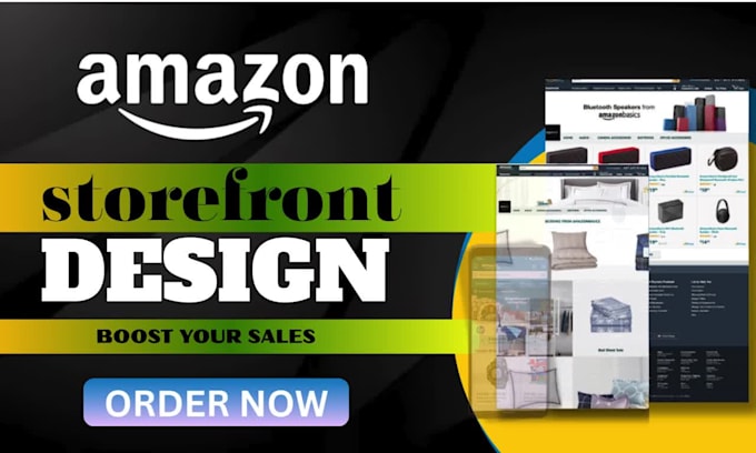 do amazon storefront design, amazon a plus content design, amazon storefront