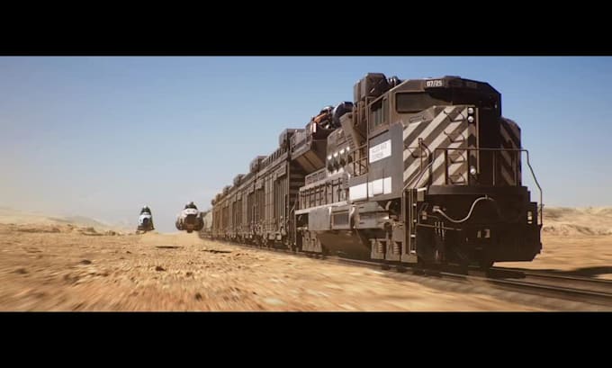 render 3d video, cinematic, vfx compositing