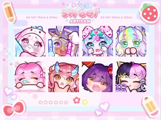 custom twitch emotes, discord emotes  kick badges